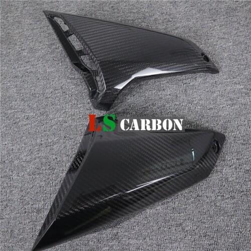 For Yamaha MT-09 2018 2019 Full Carbon Fiber Motorcycle Air Intake Side Panles