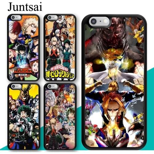 My Hero Academia Boku No Hero Case For iphone 11 12 Pro Max mini XR XS MAX X 5S SE 2020 6S 7 8 Plus Cover Coque