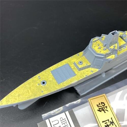DIY 1/700 Scale Type 055 Destroyer Covering Cover Paper For Yingxiang HTP7001 Model Ship Accessories