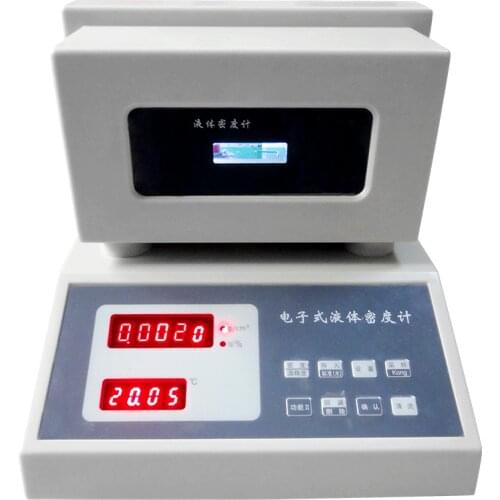 U-tube oscillation method Constant temperature electronic liquid density meter