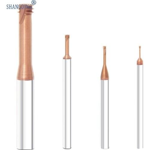 HRC60 Solid Carbide Thread Mills 1-64 2-56 3-48 4-40 5-40 6-32 8-32 10-24 Cnc Unified Thread Milling Cutter 1/4 3/8