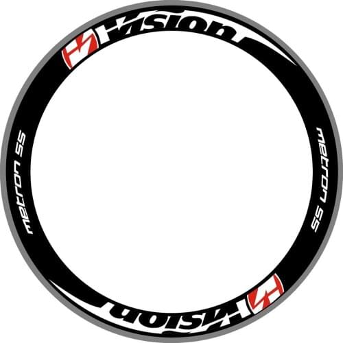 MENTRON 55 Bicycle Wheel Stickers Reflective Waterproof Bike Rims Decals Sticker For 55mm Rim Depth Bicycle Bike TWO WHEELS