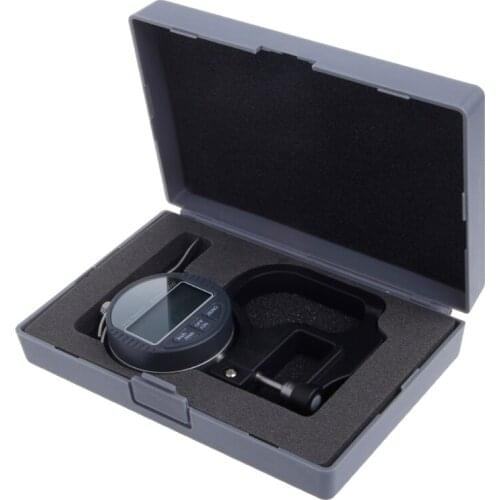 0-12.7mm Electronic Micrometer Digital Thickness Meter Gauge 0.01mm Depth Tester 77UD