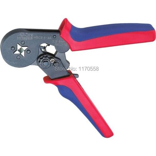MINI-TYPE SELF-ADJUSTABLE CRIMPING PLIER 0.25-6mm2 terminals crimping