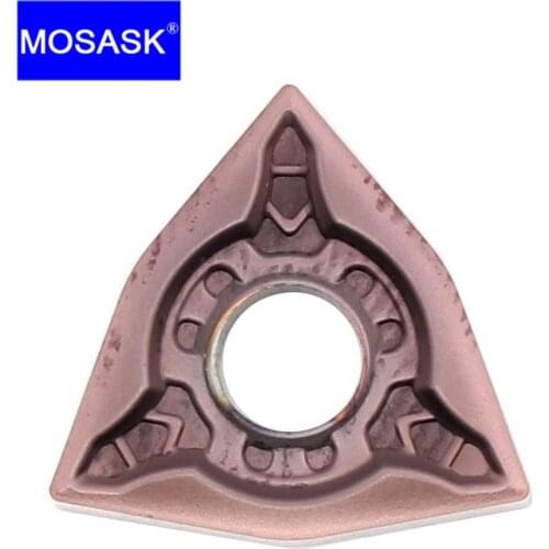 MOSASK 10PCS WNMG 080404 0604 04 MSF ZP1521 Tungsten steel Hard Alloy CNC Lathe Stainless Steel Turning Boring Carbide Insert