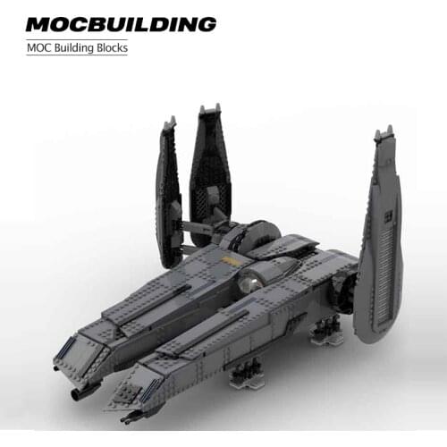 Battleship model educational toys, war movie series Star Movie 2 The Rogue Shadow-Unleash the Power, MOC blocks