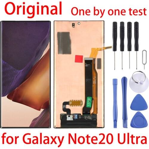 Original For Galaxy Note20 Ultra LCD Screen and Digitizer Full Assembly for Samsung Galaxy Note20 Ultra