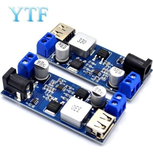 DC 5V 6A step-down module 12V24V to 5V power supply USB charging 5A high power 30W