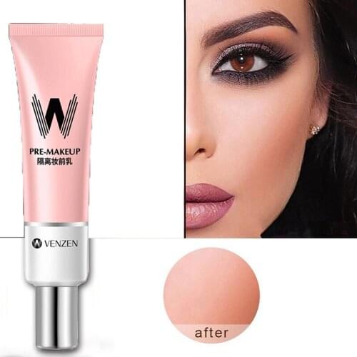 W Primer Air Fit Pore Face Primer Makeup Base Concealer Rose Essence Pore Away Foundation Oil Control Facial Matte Primer Korean