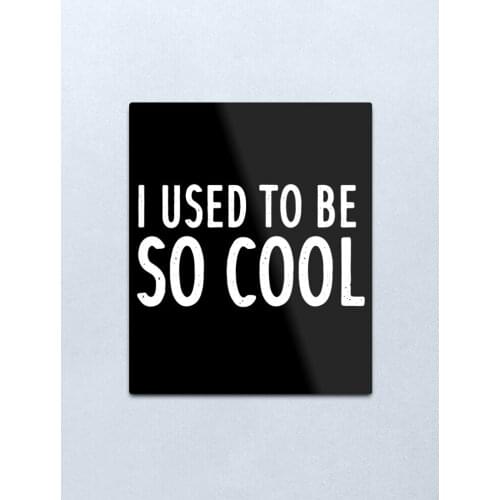 I Used To Be So Cool Metal Print Tin Sign Vintage Metal Wall Sign Plaque Retro Garage Shed Car