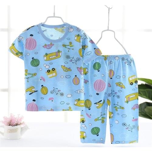 Sundress For Girls Shorts Childrens T-Shirt Suit Sports Pants Boy Baby Clothing Pajama Sets Underwear Fashion Clothes Home Wear