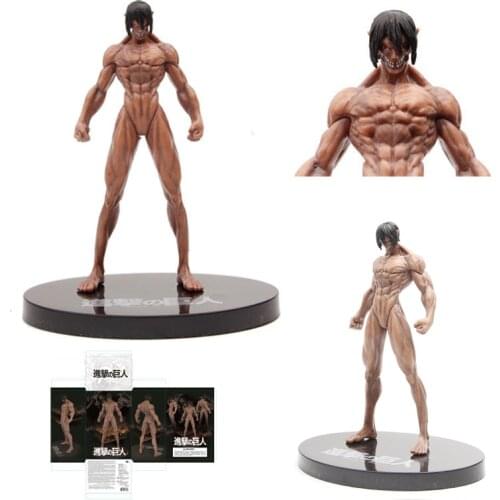 Anime Attack on Titan Eren Jaeger Giant Manga Statue Figurines PVC Action Figure Collectible Model Toys Decorative Ornaments