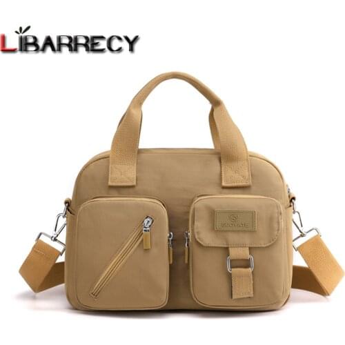 Women Waterproof Handbag Luxury Brand Female Shoulder Bag Nylon Cloth Vintage Crossbody Bags for Women New Fashion Casual Totes