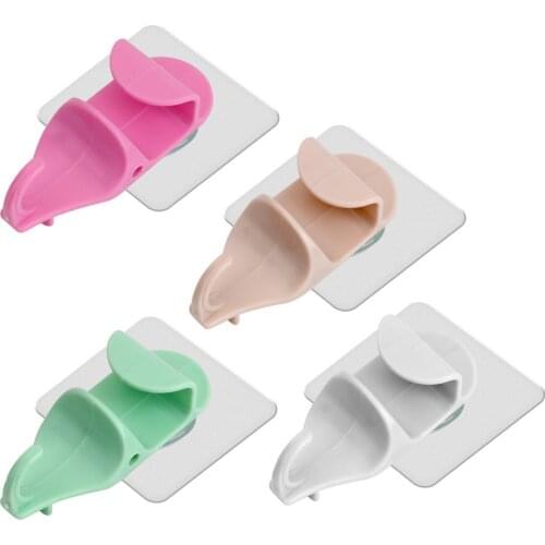 For Home Kitchen Bathroom 1pc Strong Self Adhesive Hook Wall Storage Hooks Washbasin Hanger Holder Plastic Organization