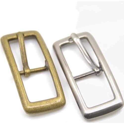1x 15mm Metal Polished Belt Buckle Center Bar Single Pin Buckle Womens Fashion Belt Buckle for 12-14mm Belt Leather Accessories