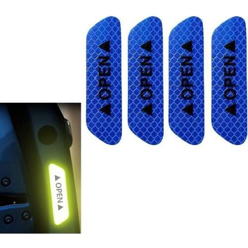 Car door Wheel eyebrow car stickers Auto reflective stickers for body decoration luminous