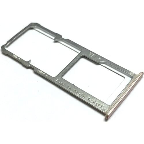 Sim Tray Holder For OPPO A53 A57 A59 SIM Card Tray Slot Holder Adapter Socket Repair Parts