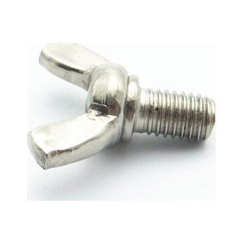 M8 304 Stainless Steel Metric Butterfly Bolt Wing Screw Hand Tightening Bolt