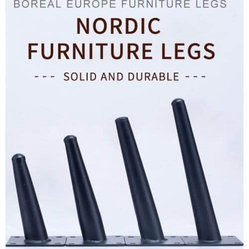 4pcs metal furniture table leg hardware tapered gold cabinet leg sideboard wardrobes coffee cone chair feet 10/12/15/20/25/30cm