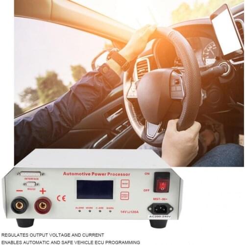 2021 New Model 220V/110V MST-90+ MST-80+ Battery Voltage Regulator & Charger for BMW ECU Coding Power Stabilizer 14v/120A