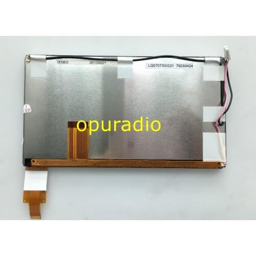 Original Brand New Original 7.0" LQ070T5GG21 Touch Screen For Mitsubishi NR-261 Headunit car GPS navigation LCD Display