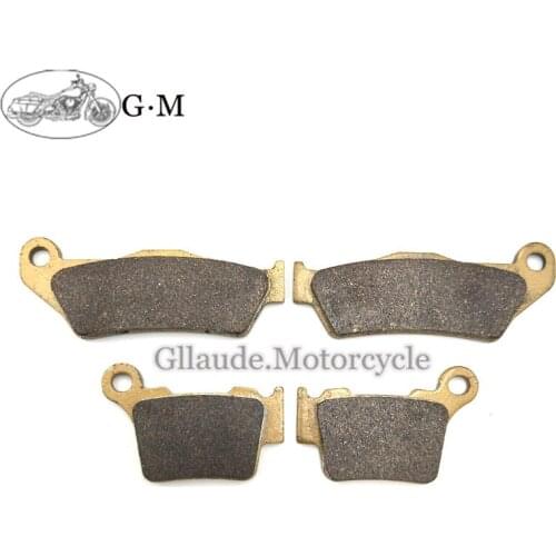 Motorcycle Front / Rear Brake Pads For KTM 125 / 200 / 250 EXC EXC125 EXC200 EXC250 2004 2005 2006 to 2013 2014 2015 2016 2017 2018