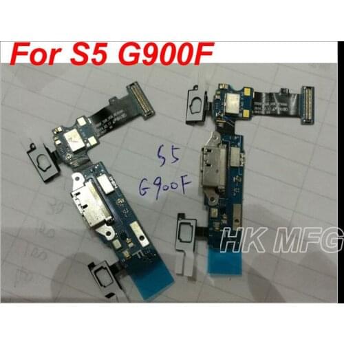 S5 G900F charging dock connector + flex cable Assembly for Samsung S5 G900F charger USB port flex Cables European version