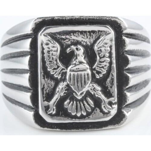 Unique Design Vintage Ring Stainless Steel For Women Men 's Rings European And American Fashion Accessories Jewelry