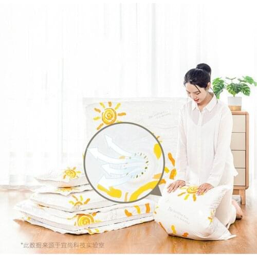 Vacuum-Free air Compression Bag household Clothing compression packaging storage bag vacuum bag storage bag Seal Packet