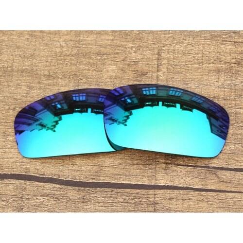 Vonxyz Jade Mirror Polarized Replacement Lenses for-Oakley Monster Pup Frame
