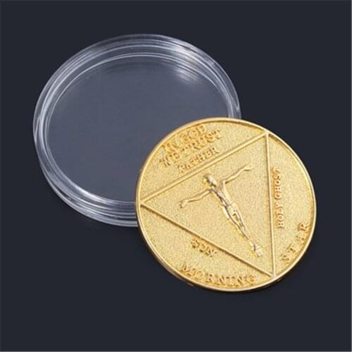 Anime Pins Lucifer Morning Star Satanic Pentecostal Badge Coin Specie Cosplay Accessories Prop Movie Costume Decorations