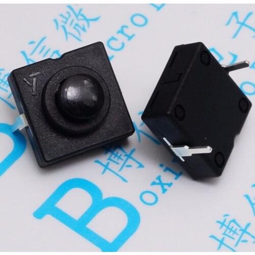 10Pcs/Lot Ultra-Thin Flashlight Switch Key Switch 12*12*9.4Mm Flashlight Switch 2 Foot Self-Locking Switch