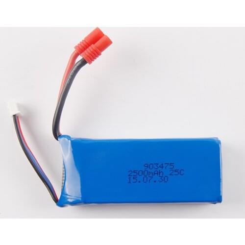 New Upgraded Version High Capacity 7.4v 2500mah Lipo Battery For Syma X8 X8W X8C X8G X8HC X8HW X8HG RC quadcopter drone Battery