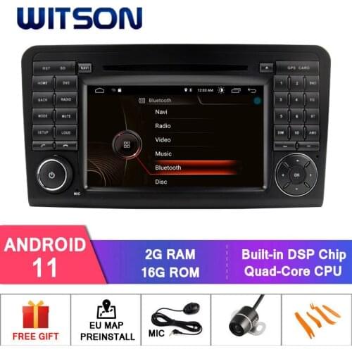 WITSON Android 11 For MERCEDES-BENZ ML-W164/GL-X164 Car Multimedia Player Stereo AutoAudio GPS Navigation DVD Video Carplay