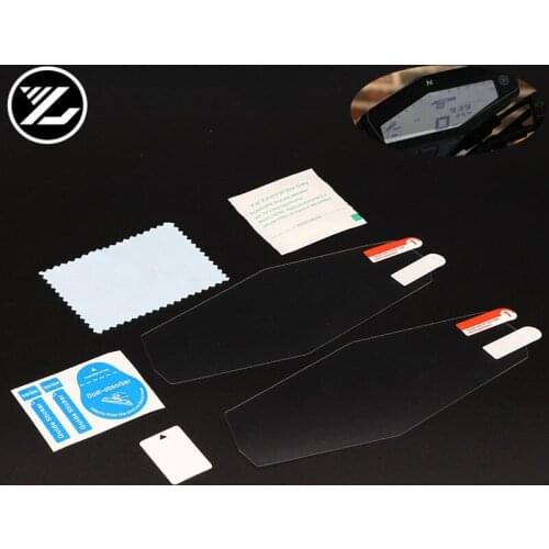 FOR YAMAHA FZ09 MT09 2013 2014 2015 2016 Dashboard Cluster Scratch Protection Instrument Speedometer Film Screen Protector