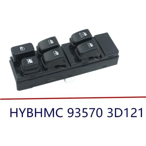 For Hyundai Sonata GLX LX GLS 4-Door New Power Window Master Door Lock Main Control Switch Left 93570-3D121 935703D121