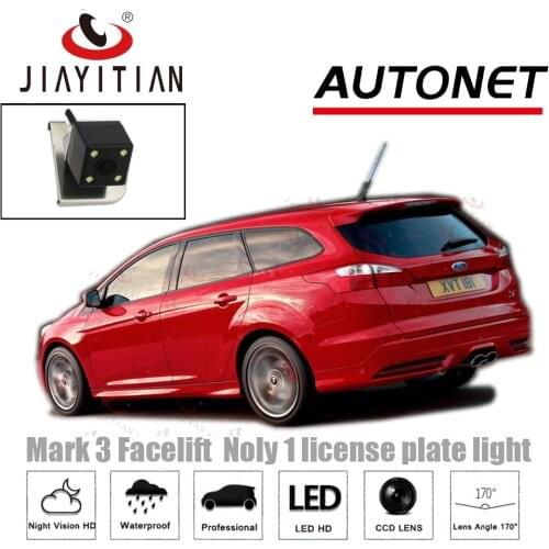 JIAYITIAN Rear View Camera For Ford Focus 5D Estate Wagon ST wagon MK3 CCD/Night Vision/license plate Camera/Backup camera