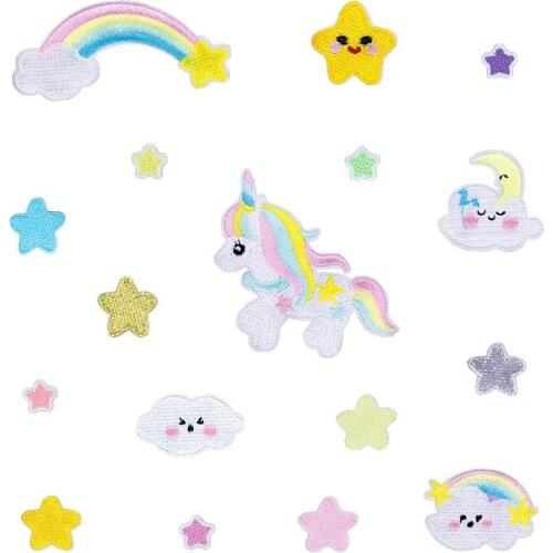 Computer Embroidery Cute Cartoon Multi-Color XINGX Color Embroidered Cloth Stickers Clothing Accessories Patch