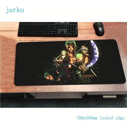 Roronoa Zoro mats HD print gaming mouse pad xl 700x400mm keyboard mousepad Fashion gifts notebook gamer accessories padmouse mat