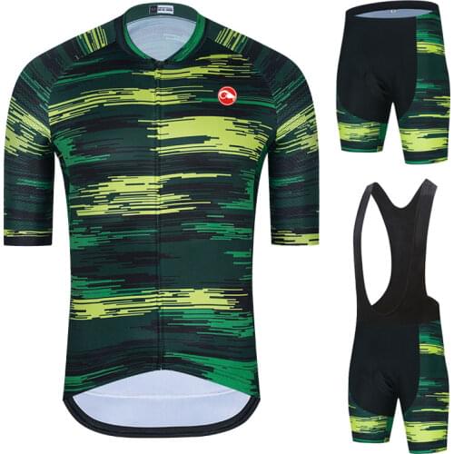 Summer 2021 Cycling Jersey Suit Pro Team Cycling Clothing Suits Outdoor Mtb Bike Road Bike set Ropa Ciclismo Triathlon Uniform