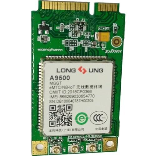 Longsung A9500 MGGT LPWAN Mini pcie module support eMTC/NB-IoT/EGPRS LTE-TDD Cat M1(eMTC)
