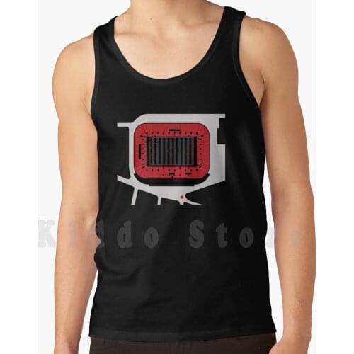 St Marys Stadium Southampton Overhead Tank Tops Vest Sleeveless The Saints Southampton Southampton Football Club