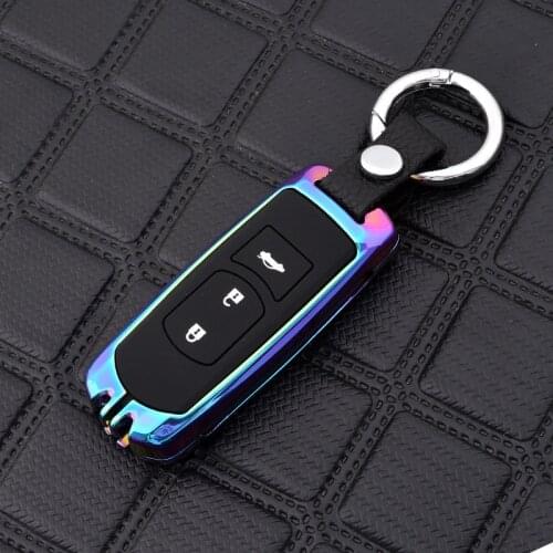 New Zinc alloy+silicone car key case Full cover For Mazda 2 3 6 Axela Atenza CX-5 CX5 CX-7 CX-9 2014 2015 2016 2017 2/3 Buttons