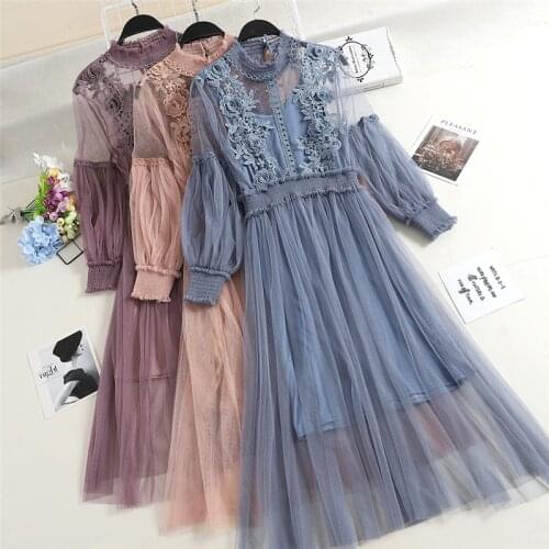 OKXGNZ Summer Dresses With Lace