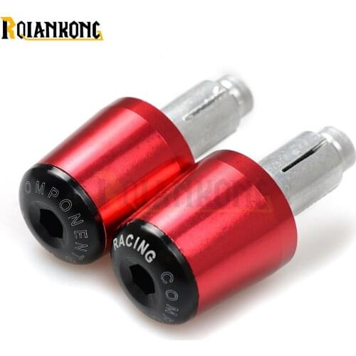 7/8'' 22 mm CNC motorcycle handlebar handle bar grips ends for SUZUKI GSXR 600/750 GSX-R 600/750 2006 2007 2008 2009 2010