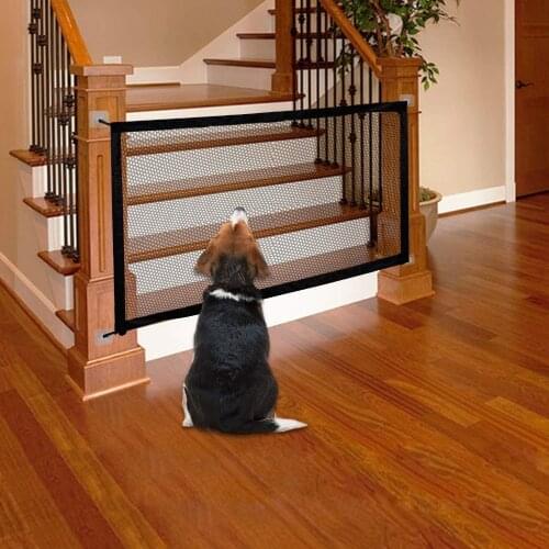 PAIWAY Dog Gate Ingenious Mesh Dog Fence For Indoor Outdoor Home Safe Pet Dog gate Office Enclosure Pet supplies Dog General