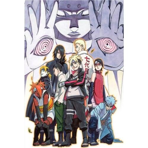 BORUTO Naturo the Movie Art Film Print Silk Poster Home Wall Decor 24x36inch