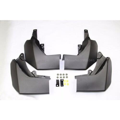 TTCR-II Abs Plastic Accessory Fender Soft Mudguard Protection Splash Mud Guard For Land Range Rover Discovery 4 LR4,Car Sticker