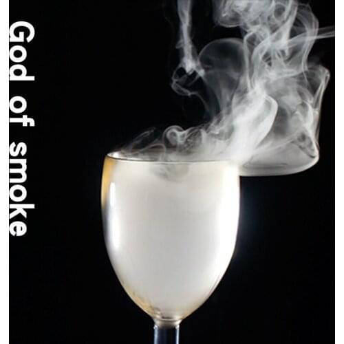 God of Smoke Magic Tricks Empty Cup Appearing Smoke Magia Magician Stage Classic Toys Illusion Gimmick Prop Funny Mentalism
