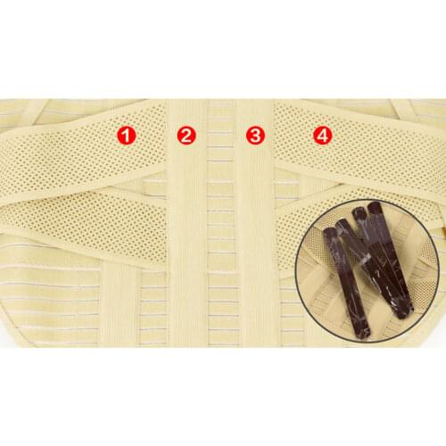 1Pcs Tourmaline Adjustable Self-heating Lower Pain Relief Magnetic Therapy Waist Support Belt Brace Lumbar Health Care